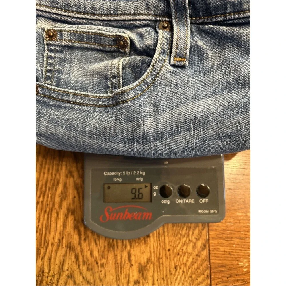 J. Crew Denim Roll Cuff Shorts Indigo Blue Sz 30 Mid Rise 3” Inseam $79 Western